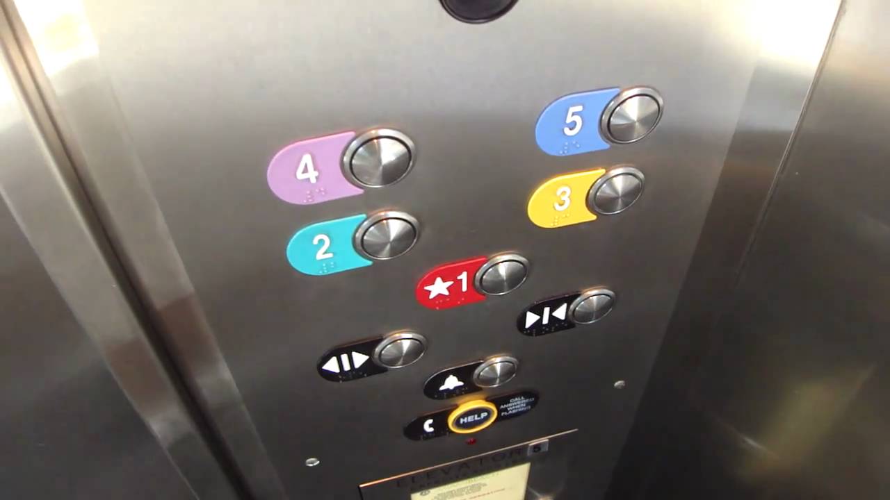 ThyssenKrupp Traction Elevators at Miami Beach Municipal Parking Garage