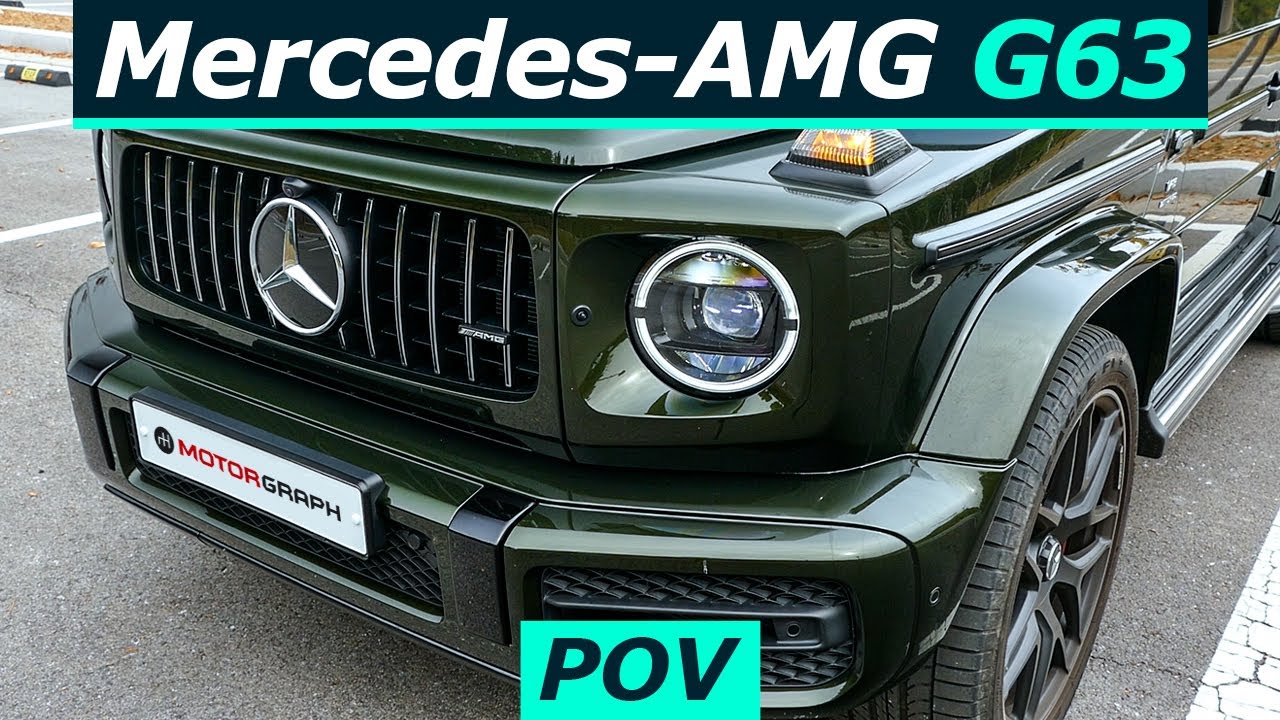 New 2021 Mercedes-AMG G63 SUV POV Ride 