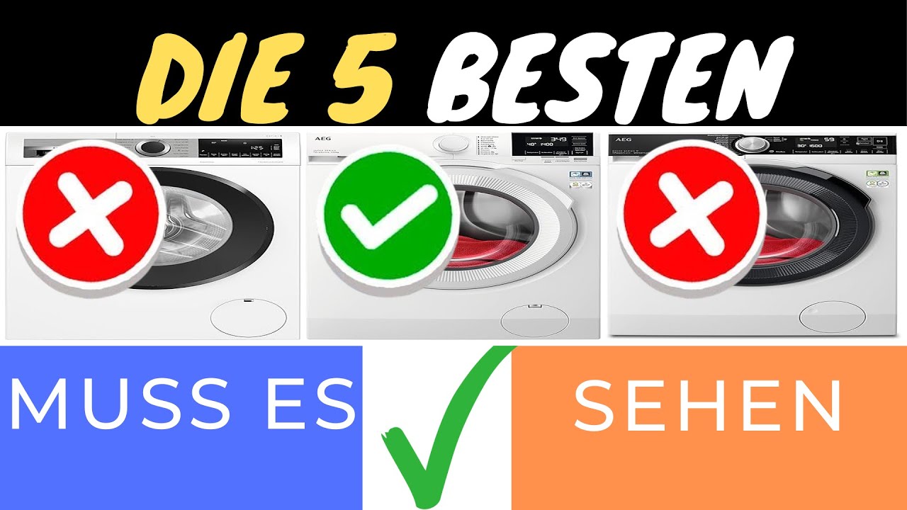 DIE BESTEN 10-KILOGRAMM-WASCHMASCHINEN 2025 🧺💧 | TEST & VERGLEICH DER TOP MODELLE!