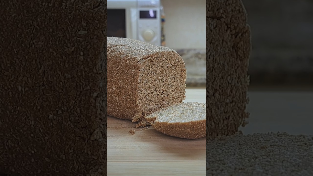 Pão de trigo germinado crudivegano! 