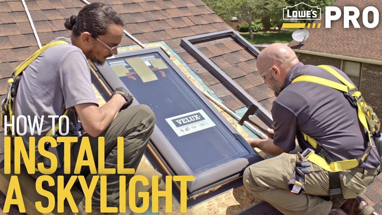 Een dakraam installeren | Lowe's Pro-handleiding