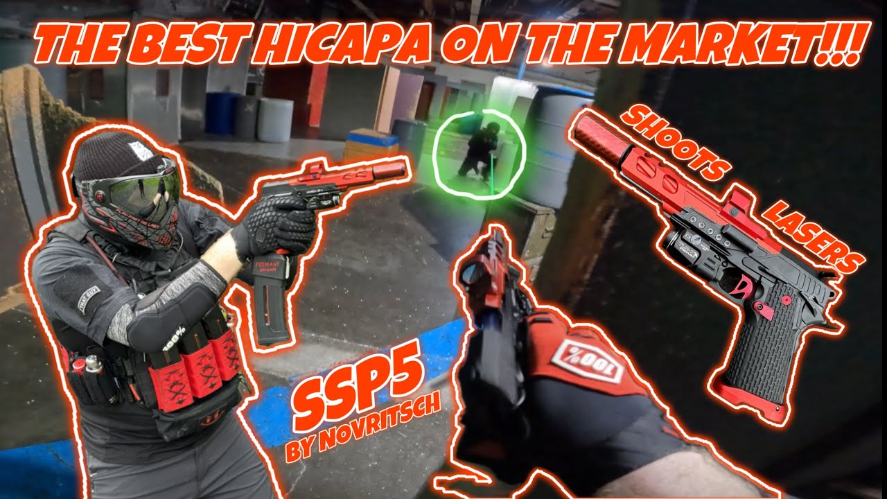 THE SSP5 SHOOTS LASERS!!! MOST ACCURATE HICAPA WITH A TDC HOPUP!!!