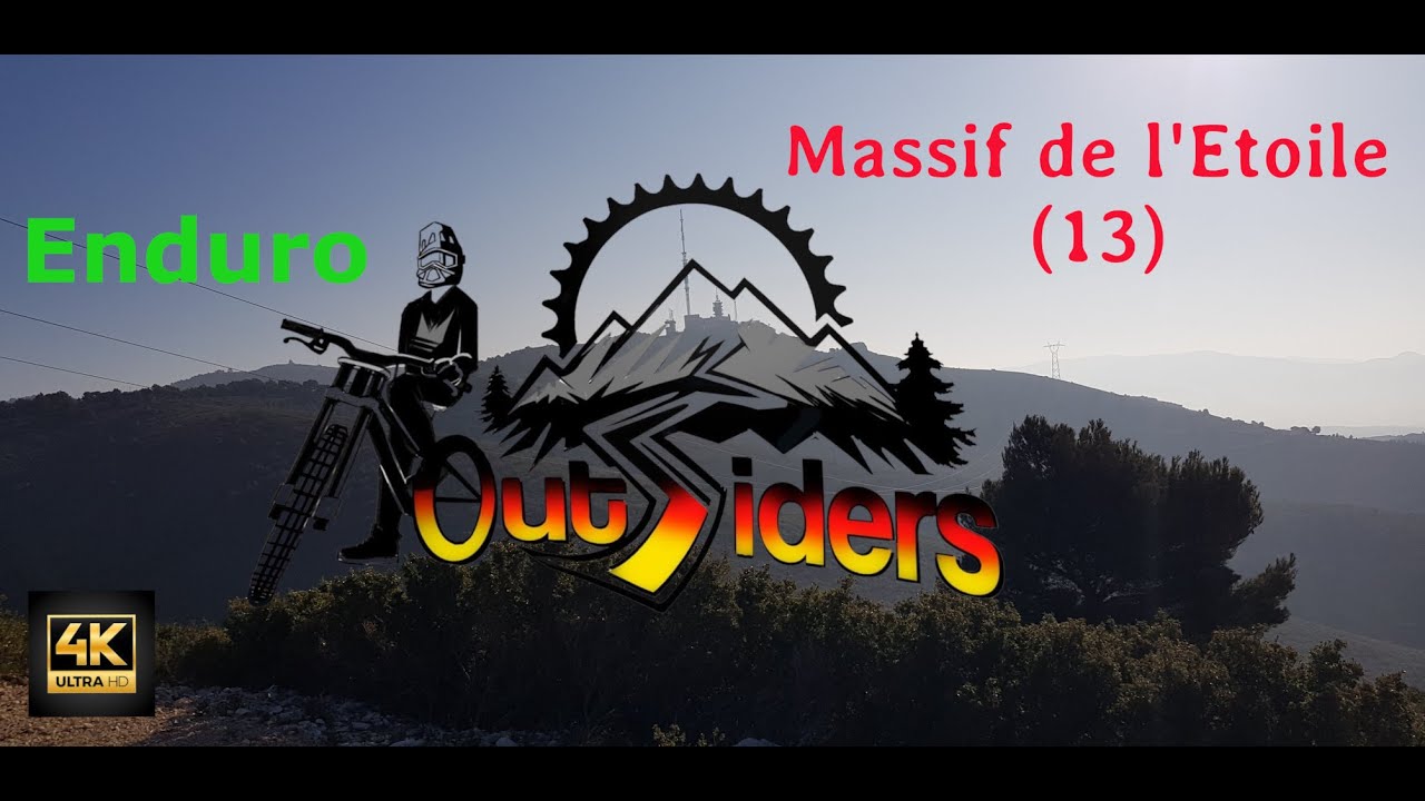 Les Outsiders / VTT Massif de l'Etoile 4 singles enduro