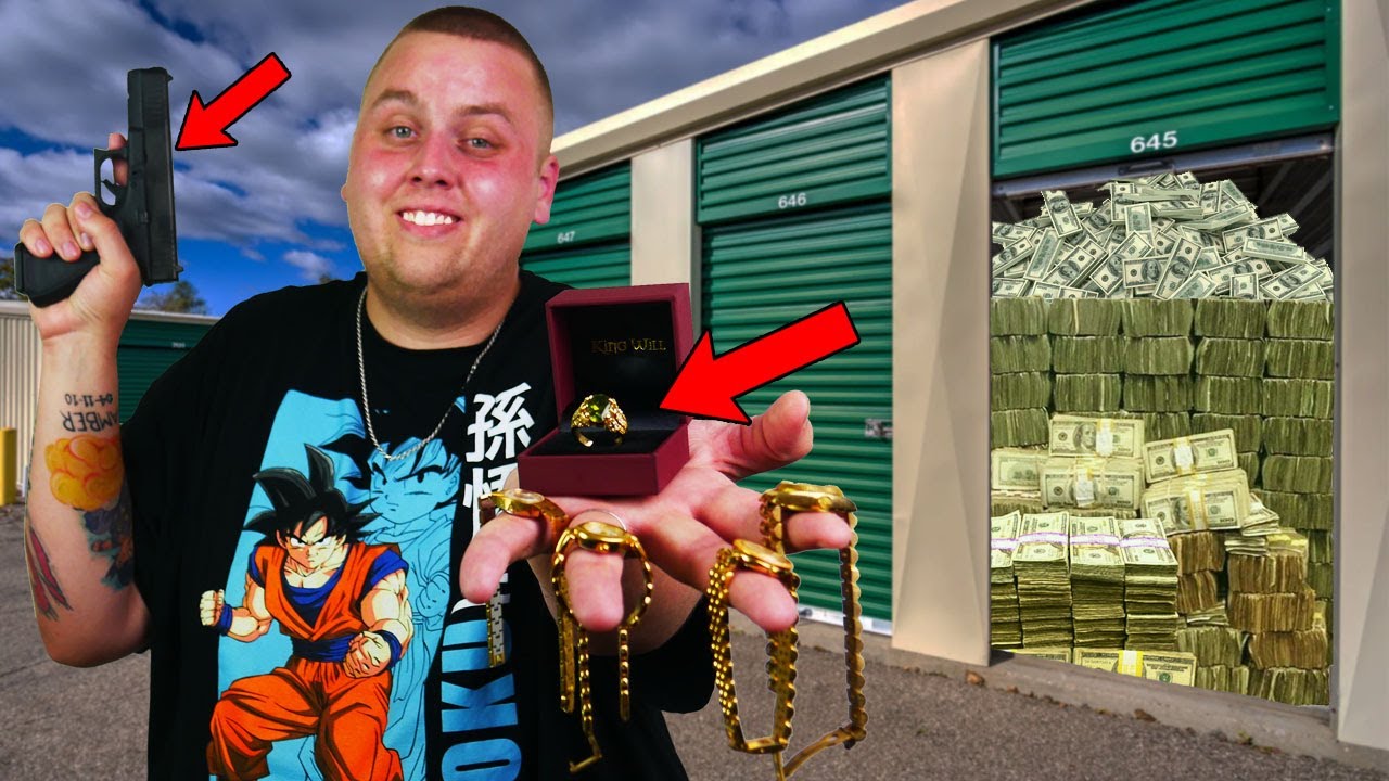 FOUND HIS HIDDEN STASH! He's SO MAD! Gold + Rolex + MORE! I Bought a Rich CEO's Storage Unit!