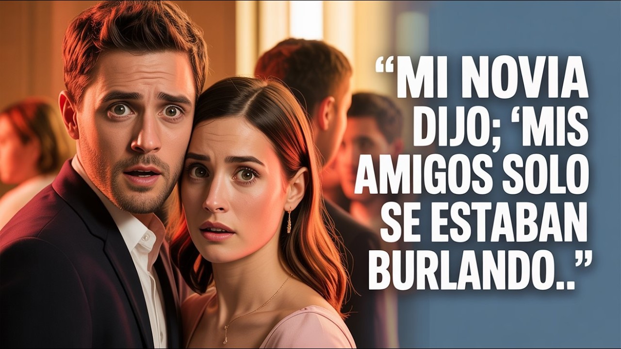 MI NOVIA DIJO: 'MIS AMIGOS SOLO SE ESTABAN BURLANDO UN POCO DE TI. SI NO PUEDES SOPORTAR ESO,