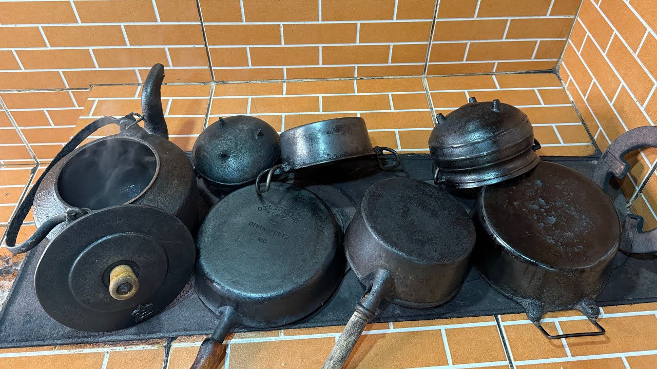 É ASSIM QUE CUIDAMOS DAS NOSSAS PANELAS DE FERRO 