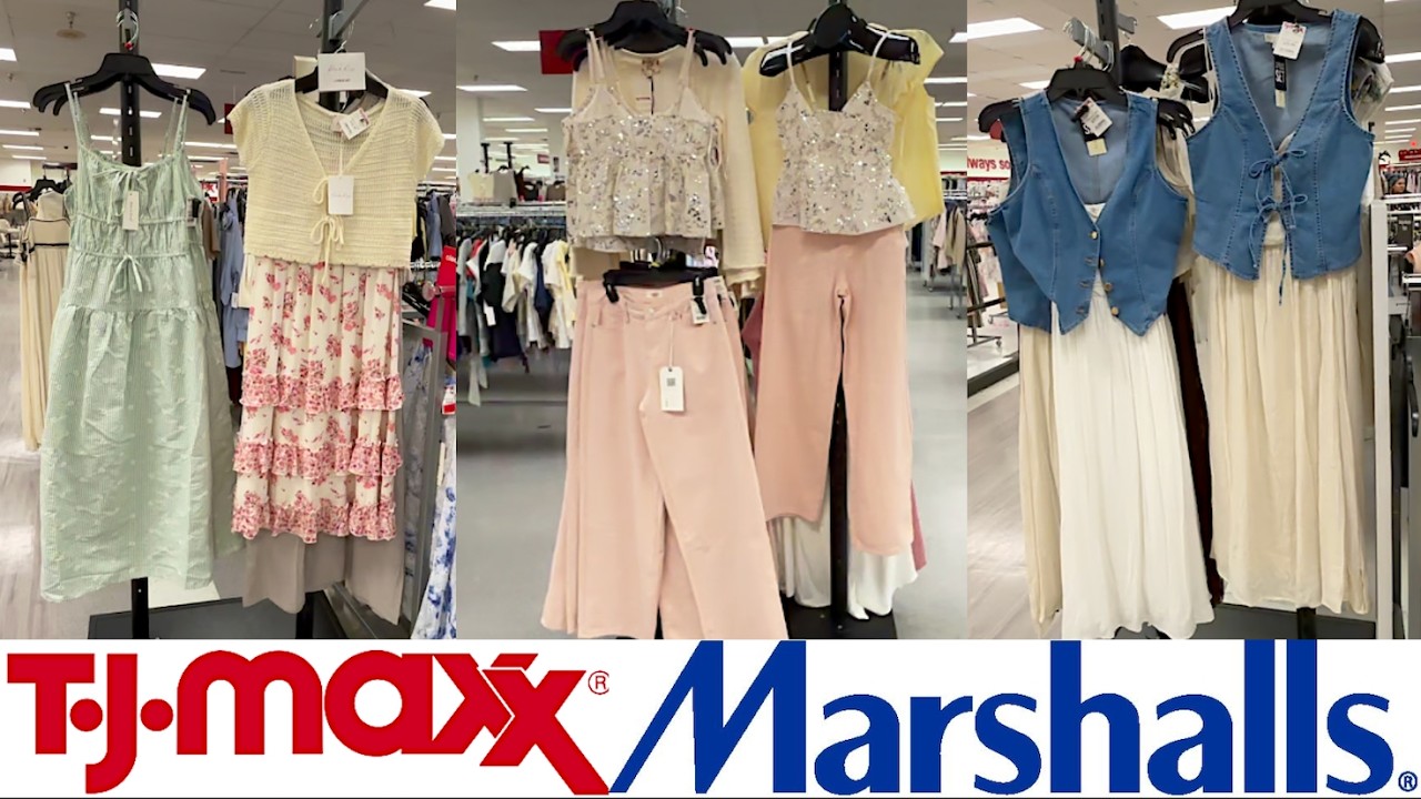TJ MAXX & MARSHALLS #tjmaxx #marshalls #shopping #clothing #2026