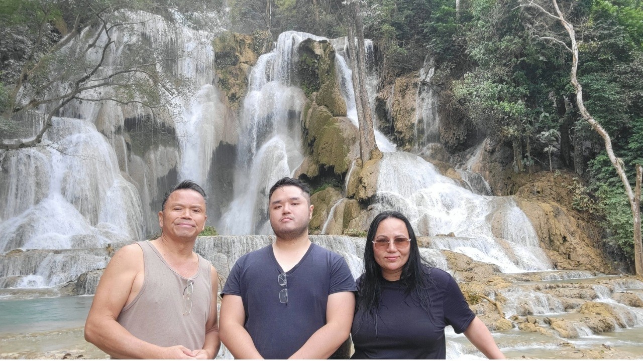 LUANG PRABANG DAY 1. KUANG SI FALLS