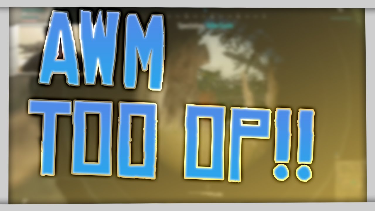 AWM TOO OP!! | PUBG MOMENTS