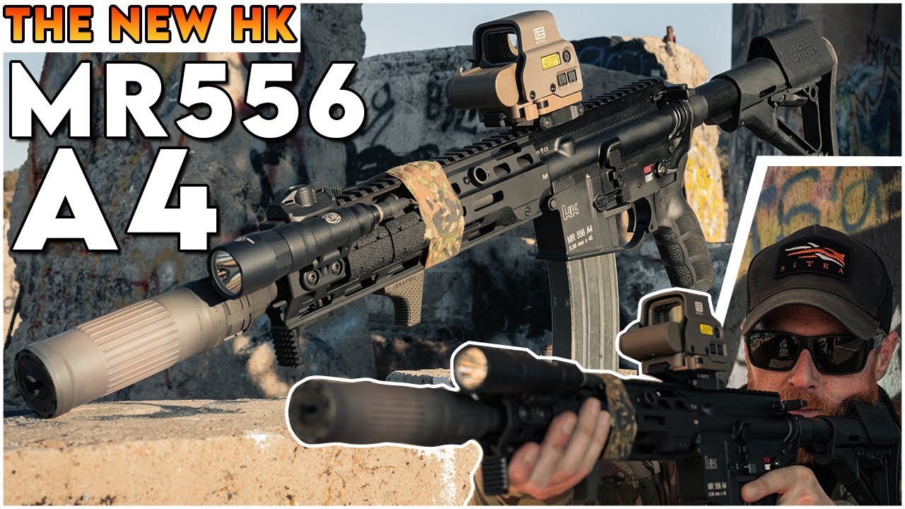 Самая захватывающая винтовка за последние годы — HK MR556 A4