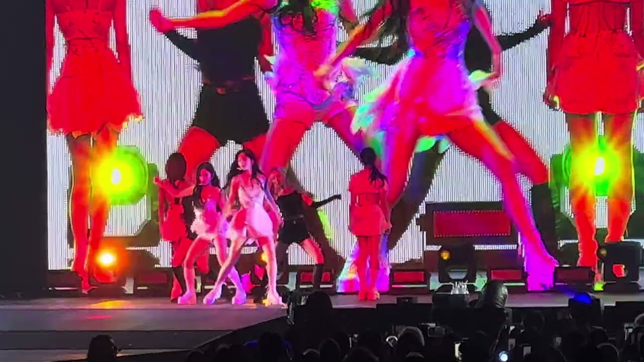 aespa Intro + Girls + Aenergy Live Crypto Arena Los Angeles 8/13/23