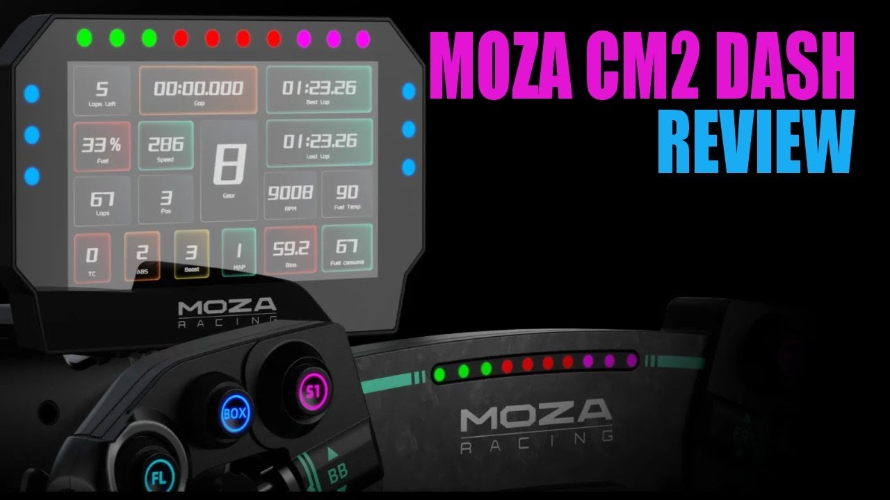 MOZA CM2 Dash Review: Flashy, Functional, and Worth $199