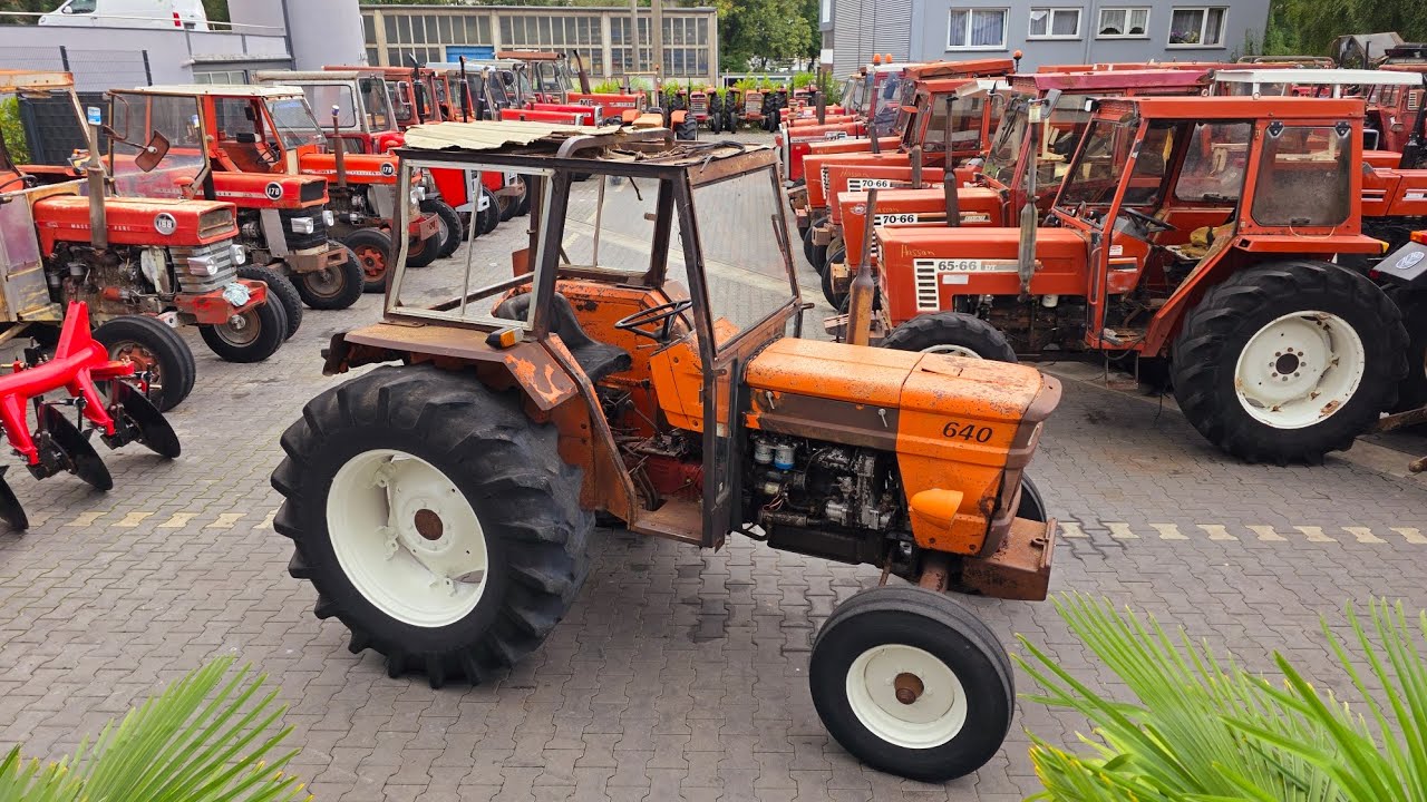 Fiat 640 Someca 640 for sale Germany Traktor Export Africa 