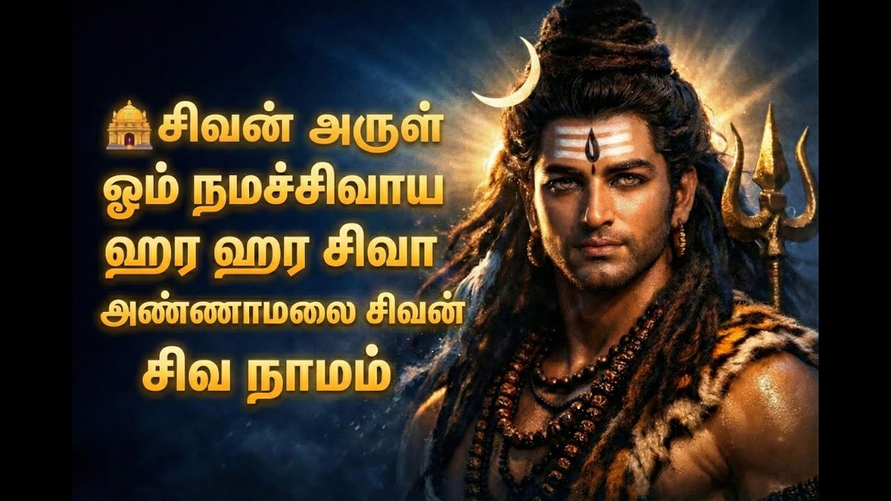 🔔Om Namah Shivaya 🙏 | சிவன் அருள் கிடைக்க Powerful Shiva Naamam