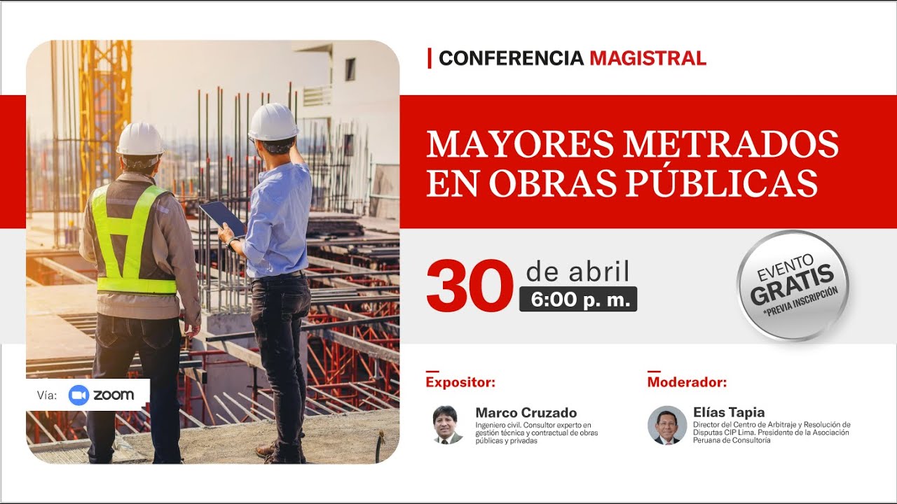 Mayores metrados en obras públicas