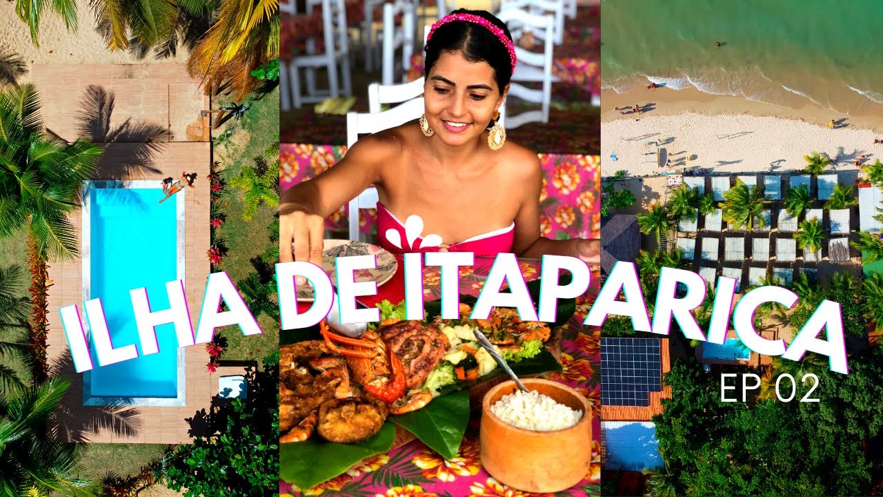 Beach Club e RESTAURANTE MANGUEZAL + Passeio Coroa do Limo na Ilha de Itaparica frente para SALVADOR