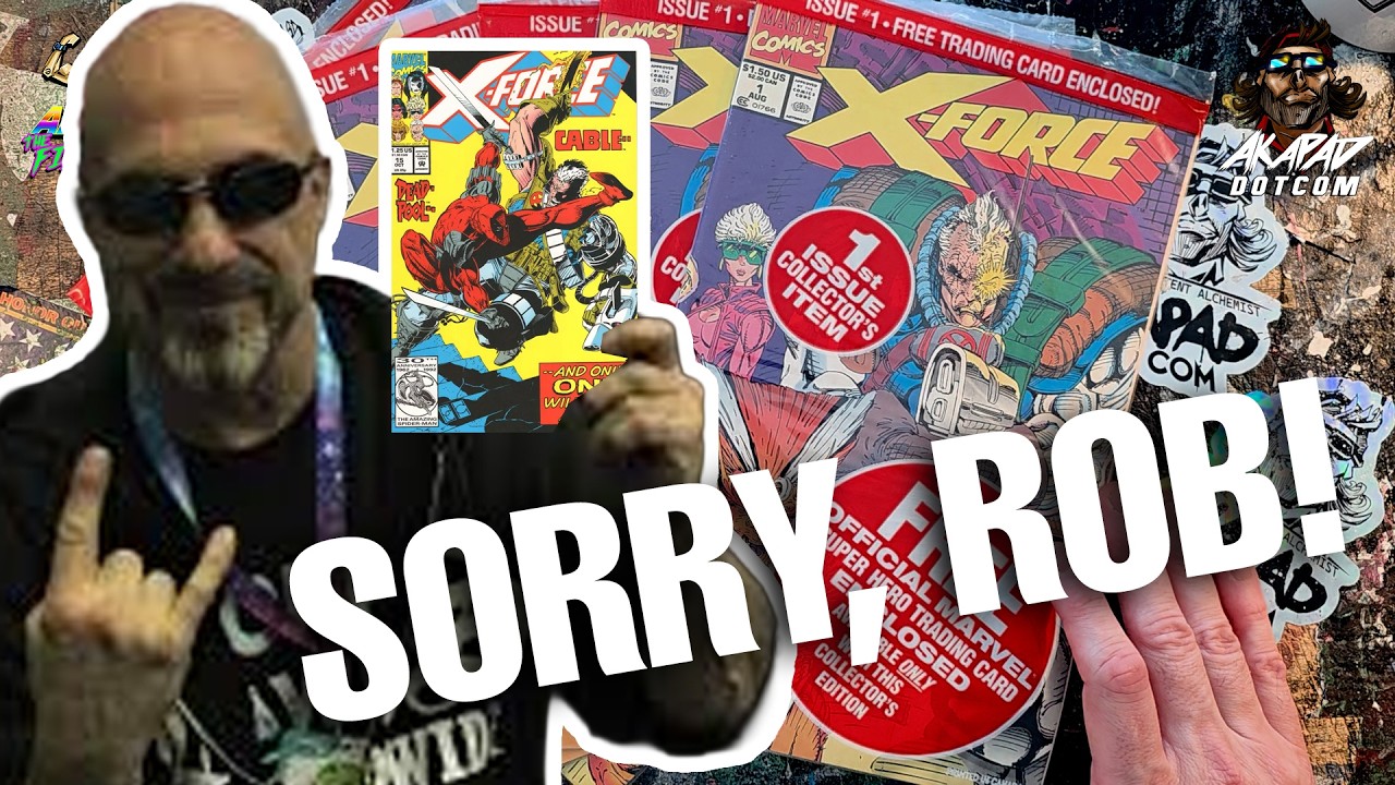 X-FORCE is a GREG CAPULLO BOOK not a Rob Liefeld Book - Extreme Studios Monday - 90s Comics