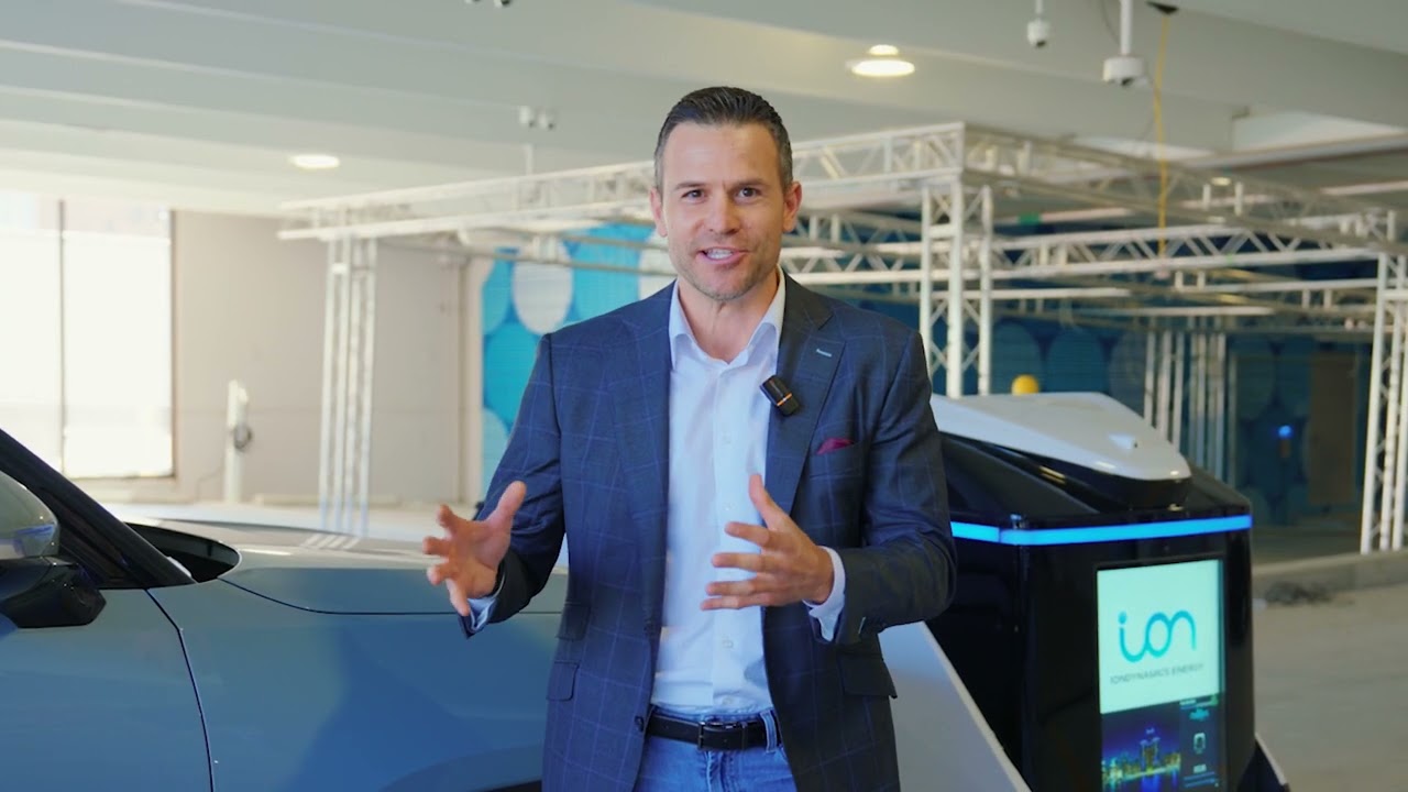 IonDynamics Energy FlashBot Launches At Detroit Smart Parking Lab