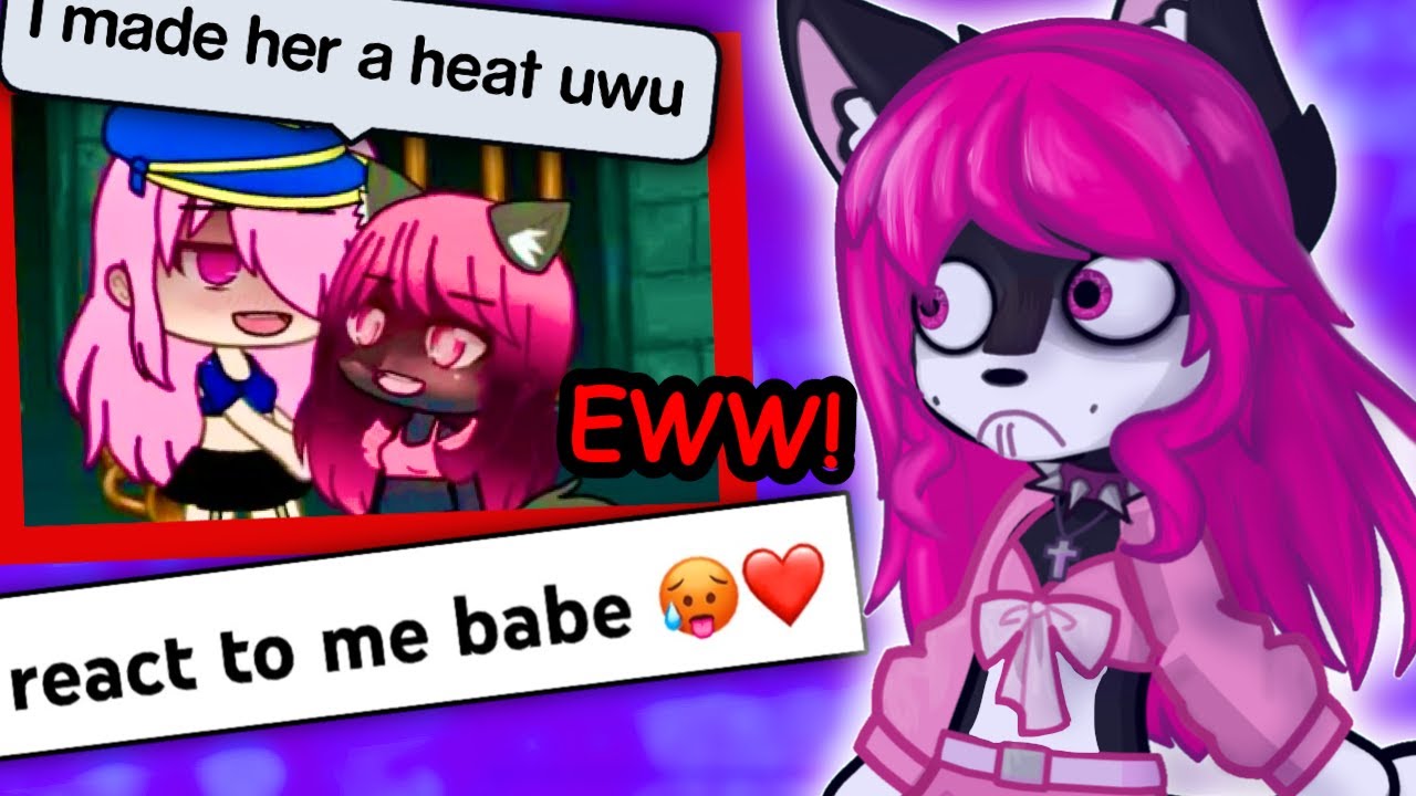 Реакция на видео Gacha Life от FANS и A HEATER!?