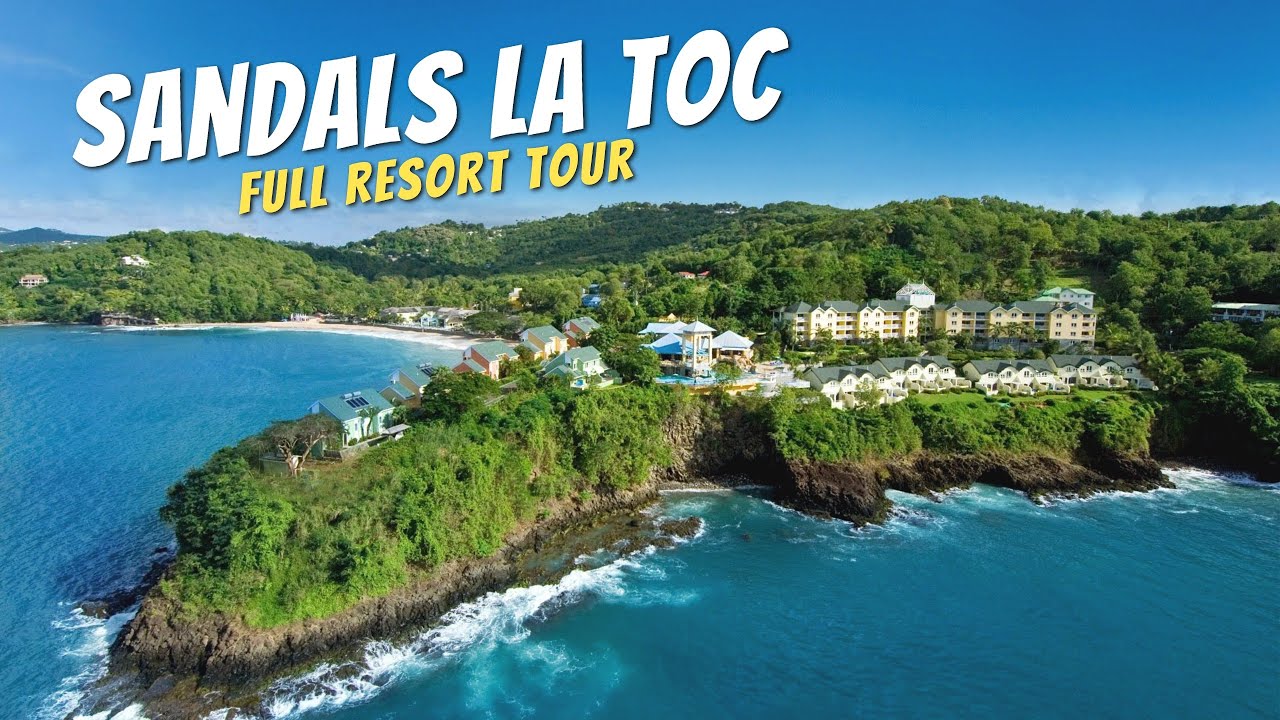 Sandals Regency La Toc, Сент-Люсия | Полный обзор курорта и обзор | 4K 2021
