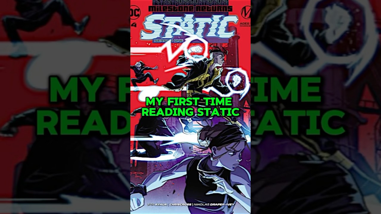 Review of static season 1 comic #staticshock #comictalk