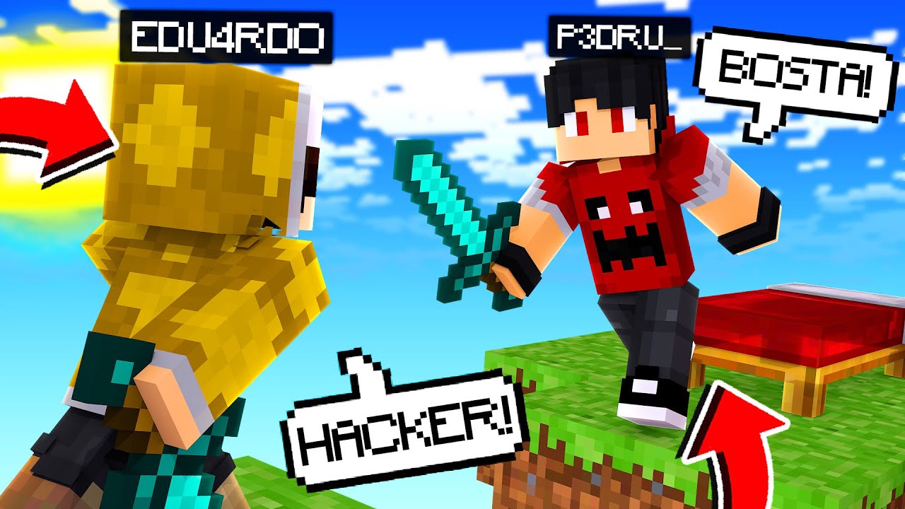 JOGUEI BEDWARS E BRIGUEI COM MEUS AMIGOS! ‹‹ P3DRU ››