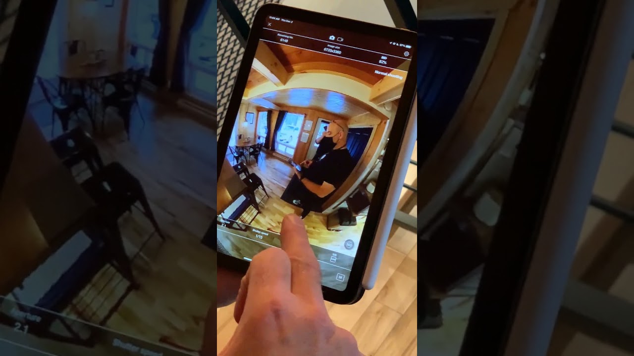 Adjusting exposure when shooting for virtual tours