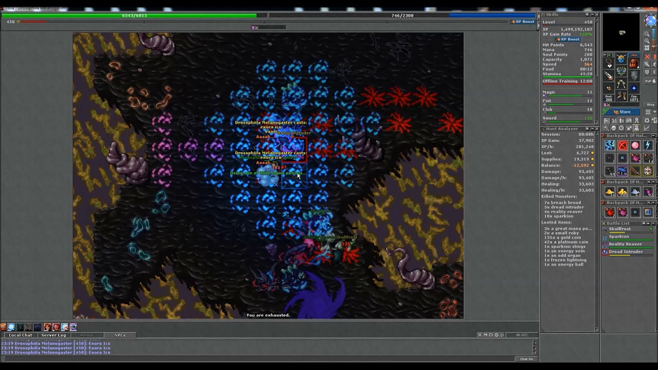 Otherworld  (Ankrahmun) - EK Solo Tibia Hunt #63