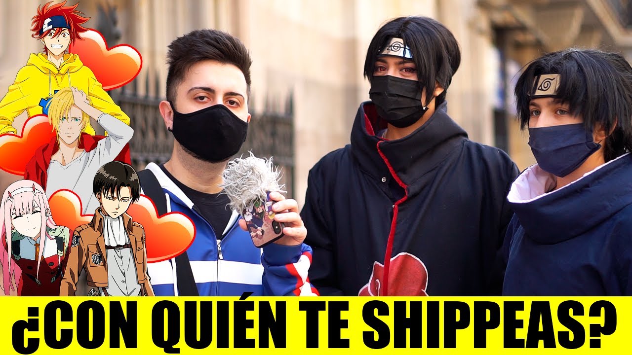 ¿Cuál es el PERSONAJE ANIME con el que se SHIPPEAN los OTAKUS? SHIPPEO SHIPS NARUTO SK8 SHINGEKI