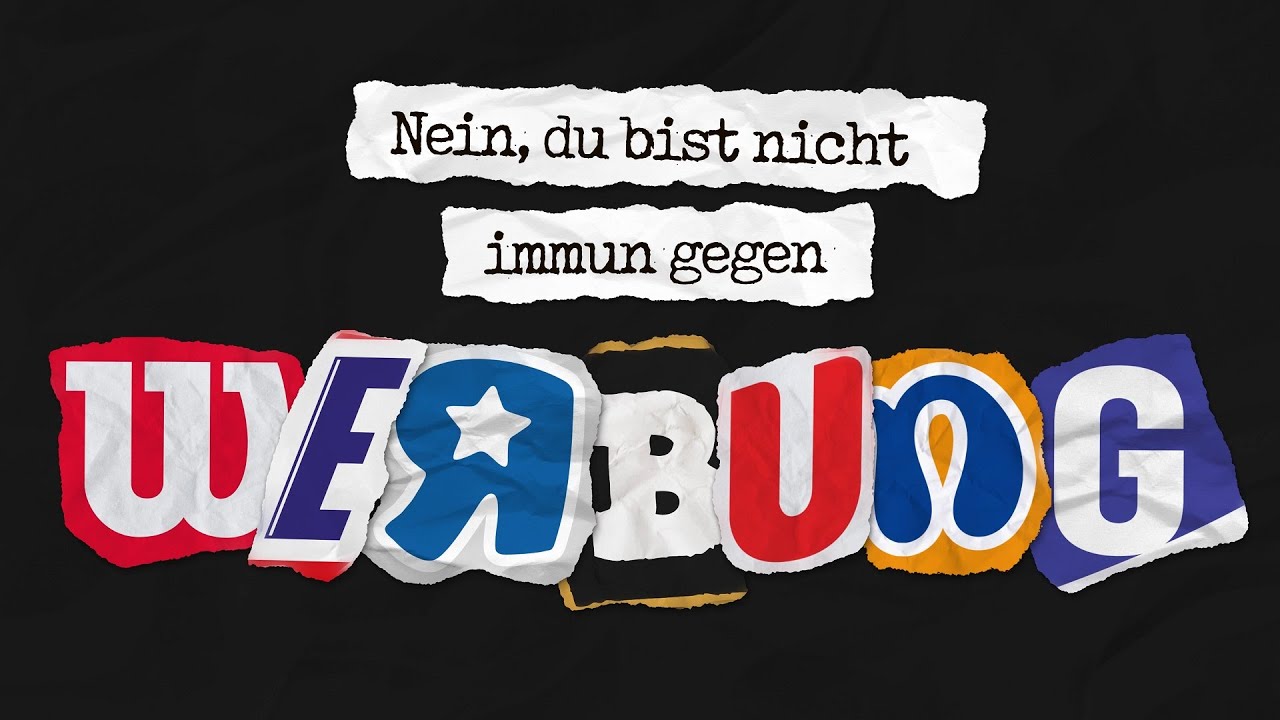 Nein, du bist nicht immun gegen Werbung.