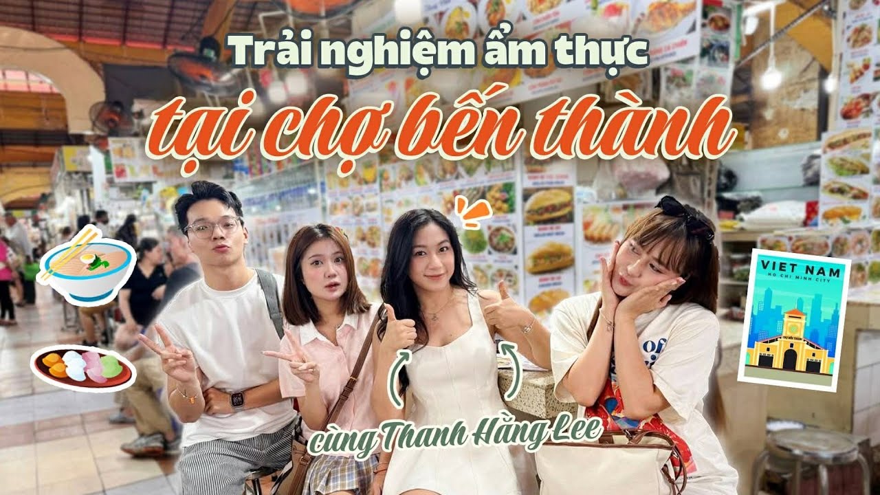 Chợ Bến Thành Food Tour 2026!!: lột xác với màu sơn mới, có còn chặt chém như xưa???