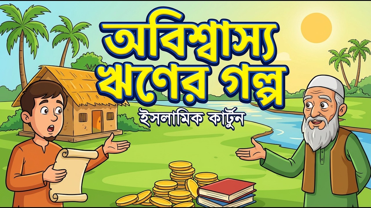 অবিশ্বাস্য ঋণের গল্প | Bangla Cartoon Story | Bangla Cartoon | Moral Story
