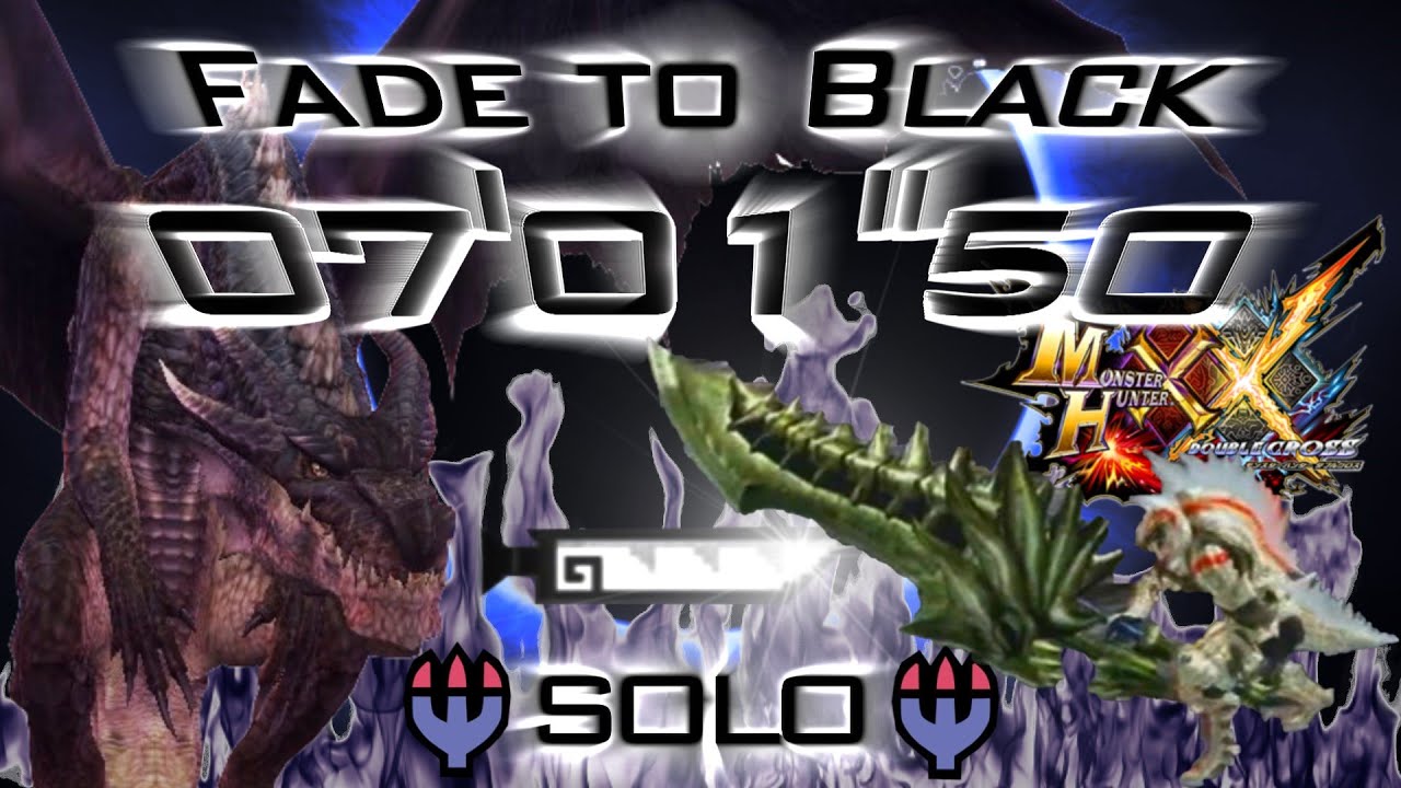MHXX - Black Fatalis (G4☆)【07'01