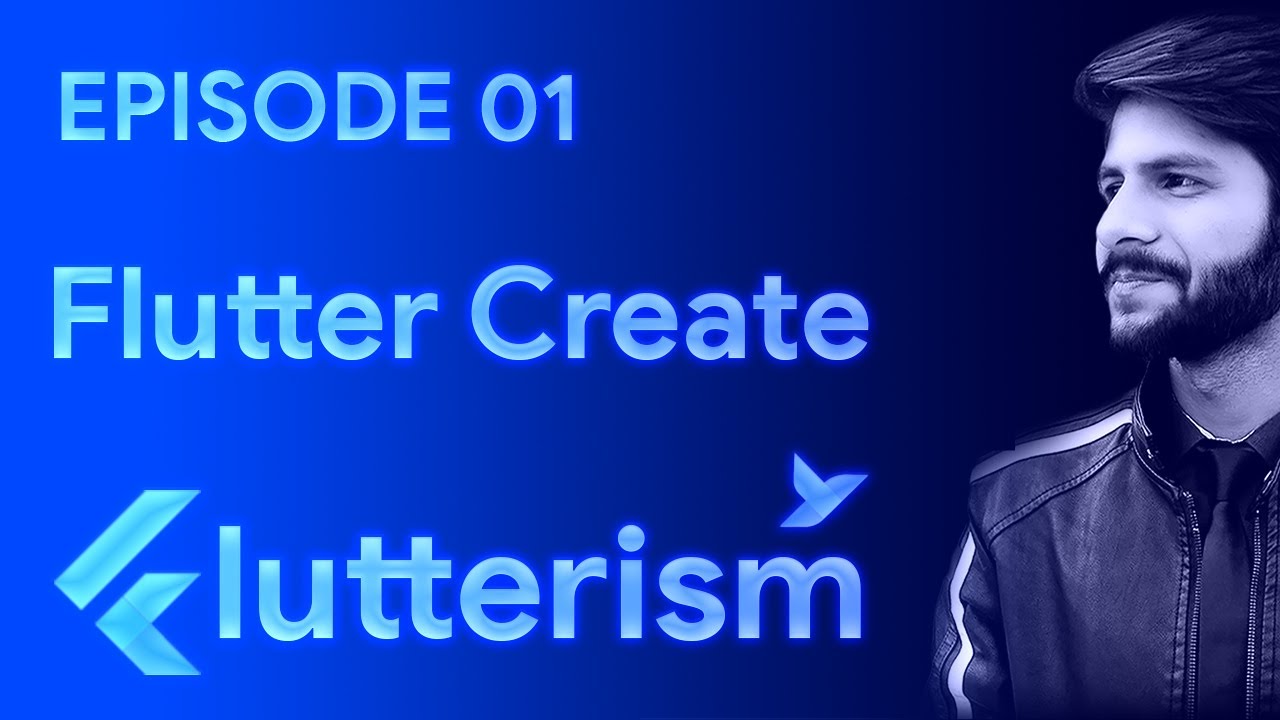 Episode 1 | Flutter Create Project | Flutter Tutorial