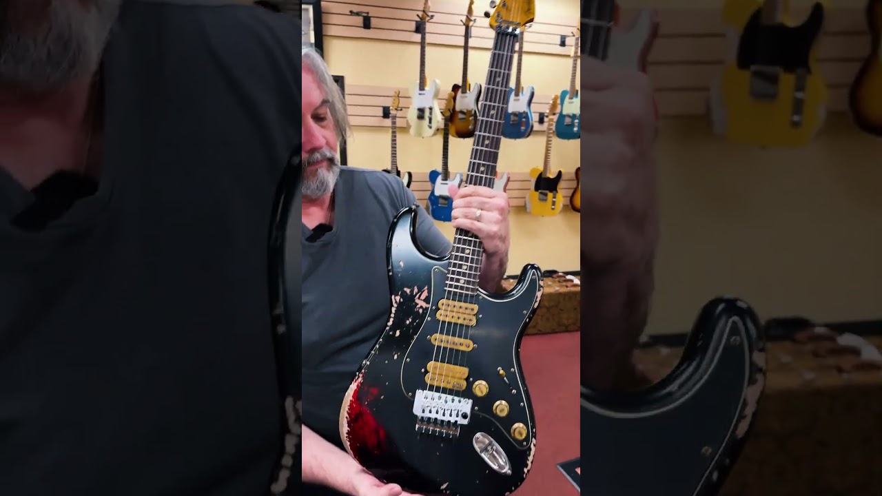 Just arrived! Don&rsquo;t wait on these. Fender Custom Shop Wild West Black Lightning Stratocaster