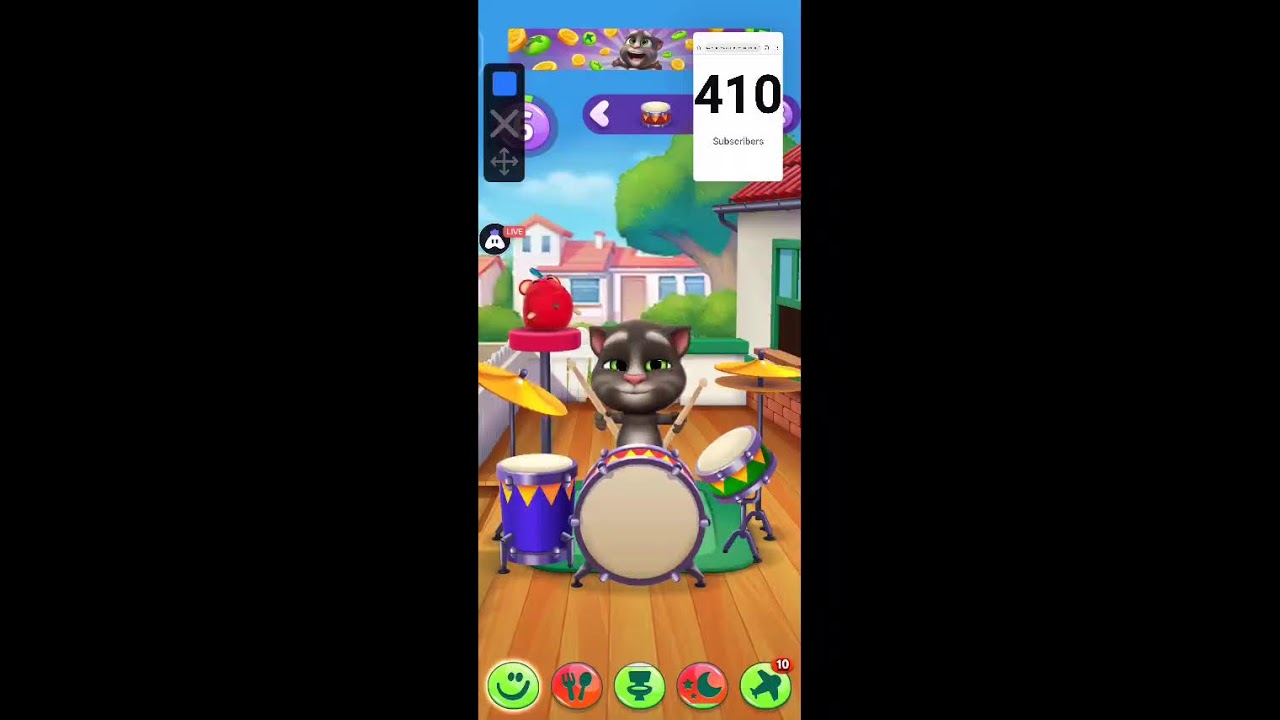 English My Talking Tom 2 : 👍 Good stream | Playing Solo | Streaming with Turnip