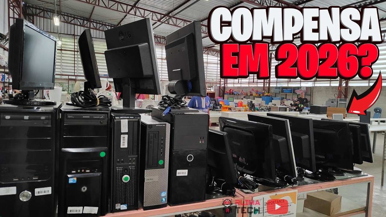 BAZAR IAM: Preços de PCs, TVs, Móveis e MUITO MAIS!