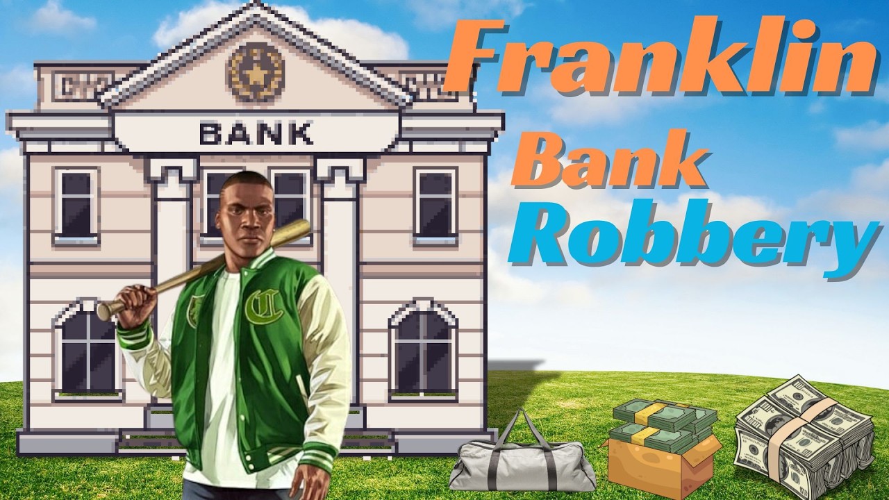 😎 Dangerous Bank Robbery Mission | Franklin | Gk Gamerz