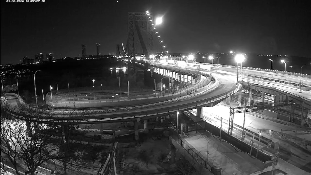 GWB NYC Side Live: Watch the Majestic George Washington Bridge Anytime.