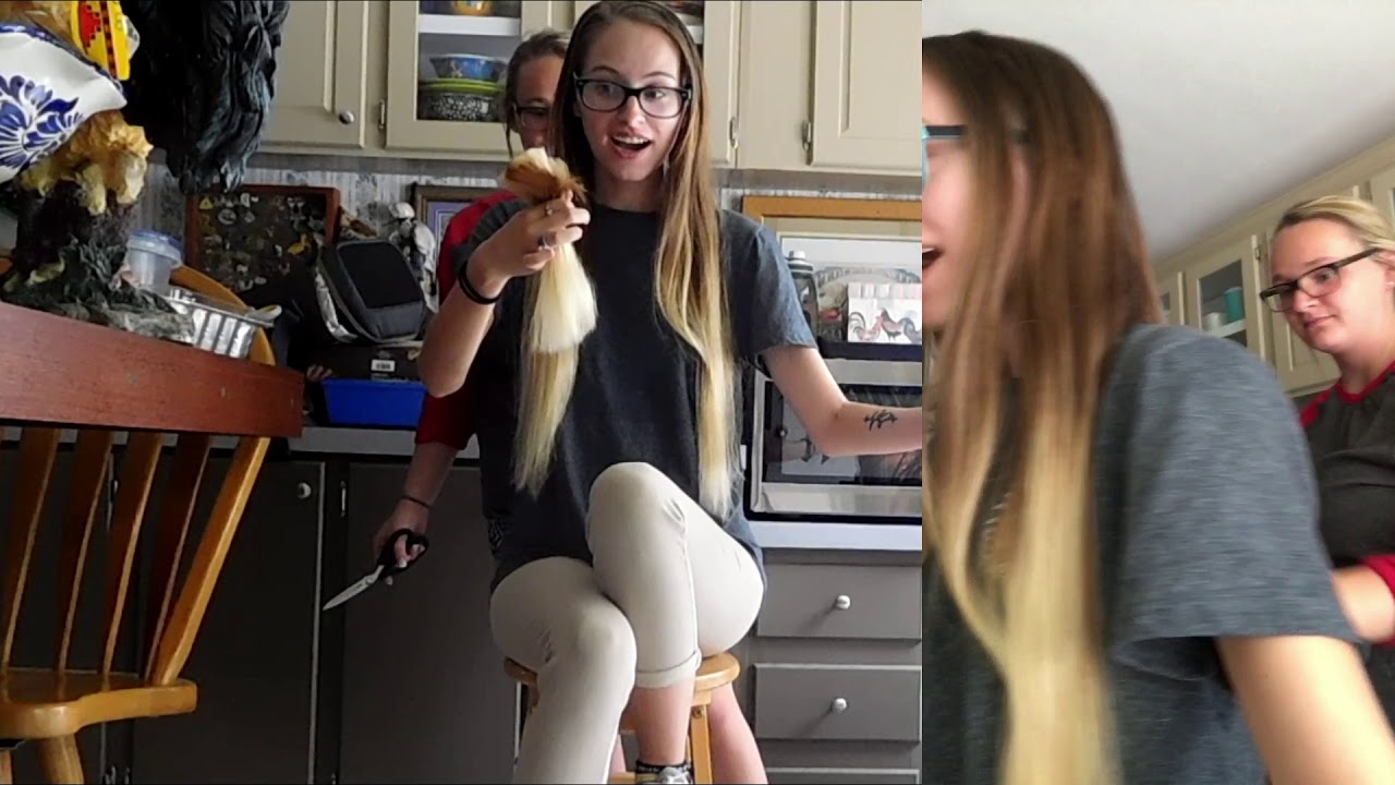 Kiersten cuts my hair!?!?
