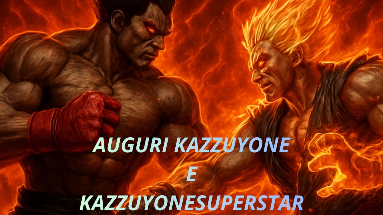 Auguri Kazzuyonesuperstar!!!