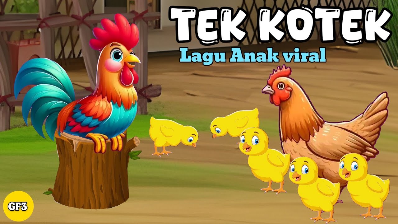 Tekotek Kotek | Lagu Anak Ceria & Edukatif | Lagu Anak Indonesia Terpopuler 2025