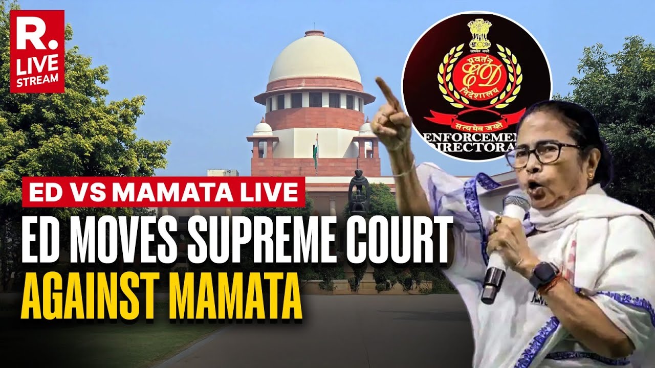 ED Vs Mamata LIVE: ED Moves Supreme Court In I-PAC Raid Case