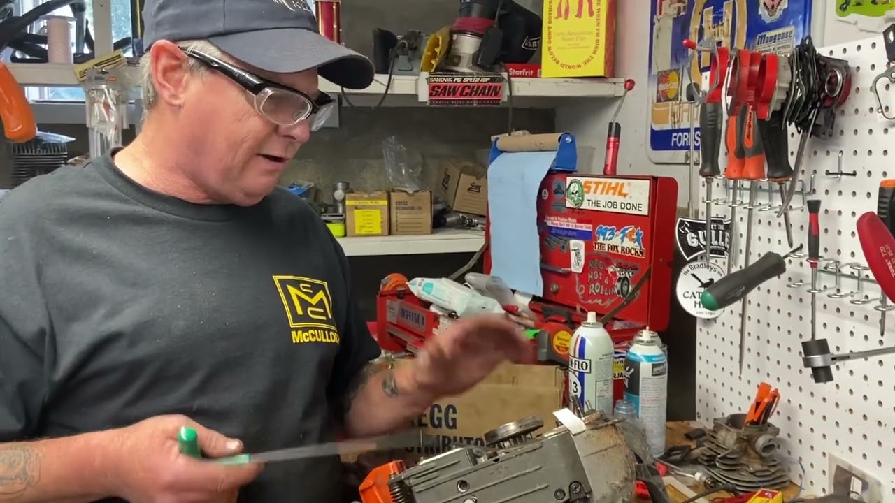 How to install a wcs modded muffler on husqvarna t540mk3