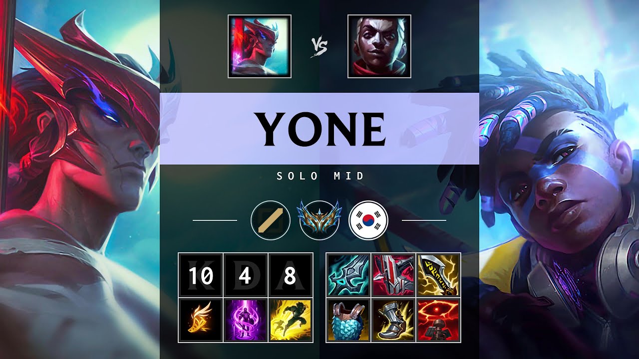 Yone Mid vs Ekko: Rampage - KR Challenger Patch 14.17
