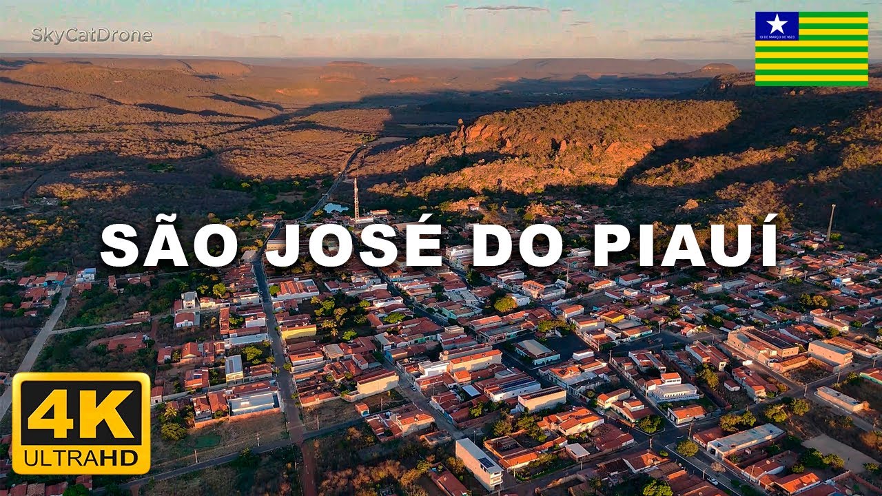 São José do Piauí, PI - Vista Aérea/Vista de Cima - ULTRA HD 4k - Drone Mini 4 Pro