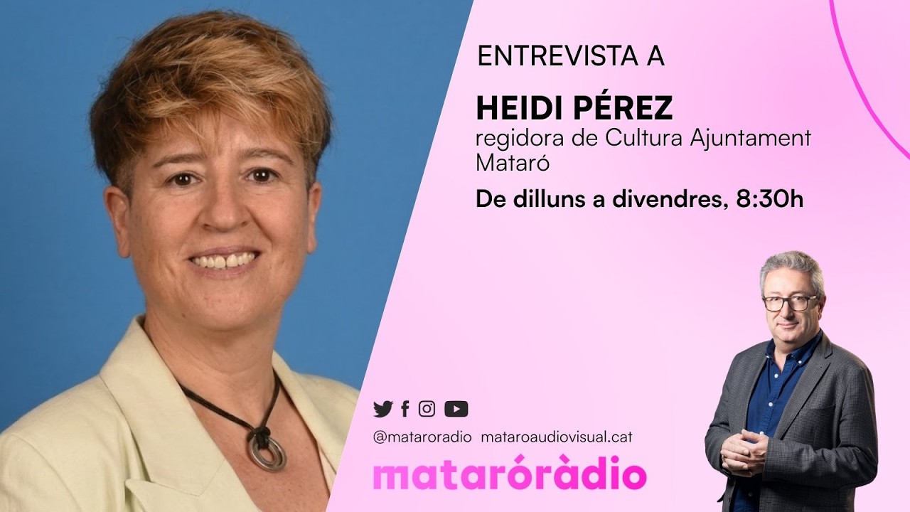 Heidi Pérez a l'Entrevista de Mataró Ràdio 03/03/2026