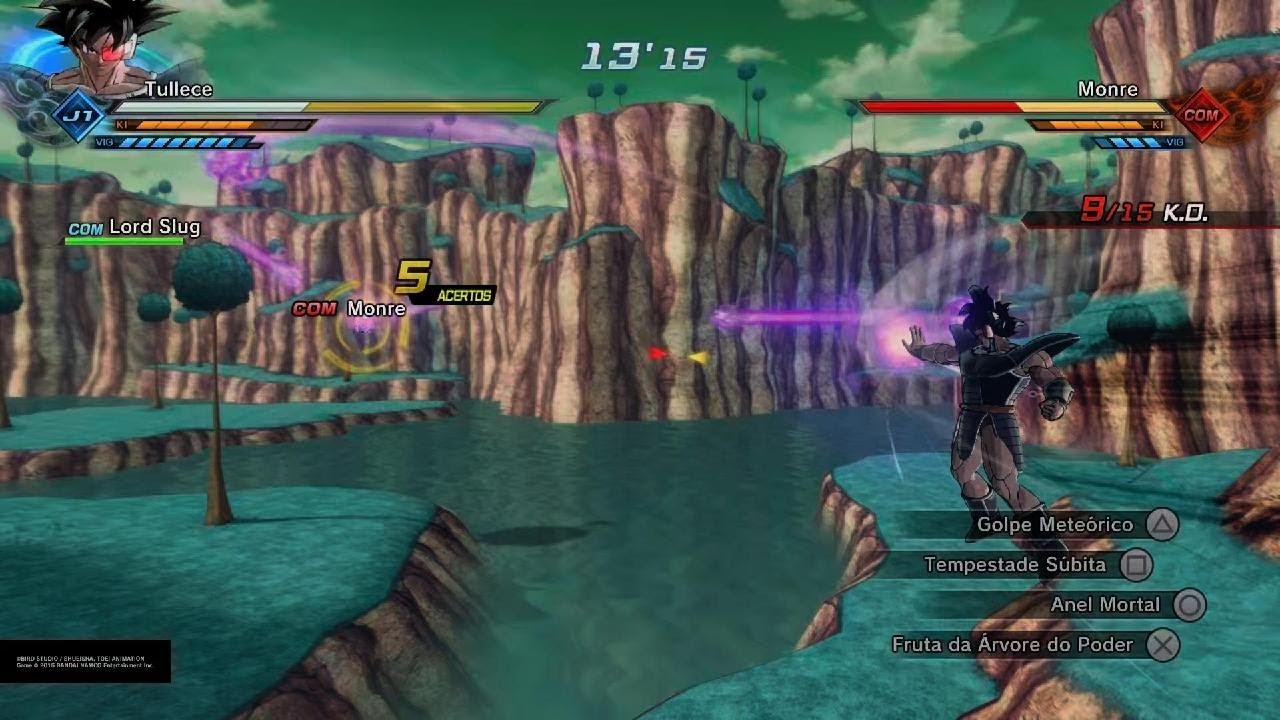 DRAGON BALL XENOVERSE 2_ tarles destruindo tudo