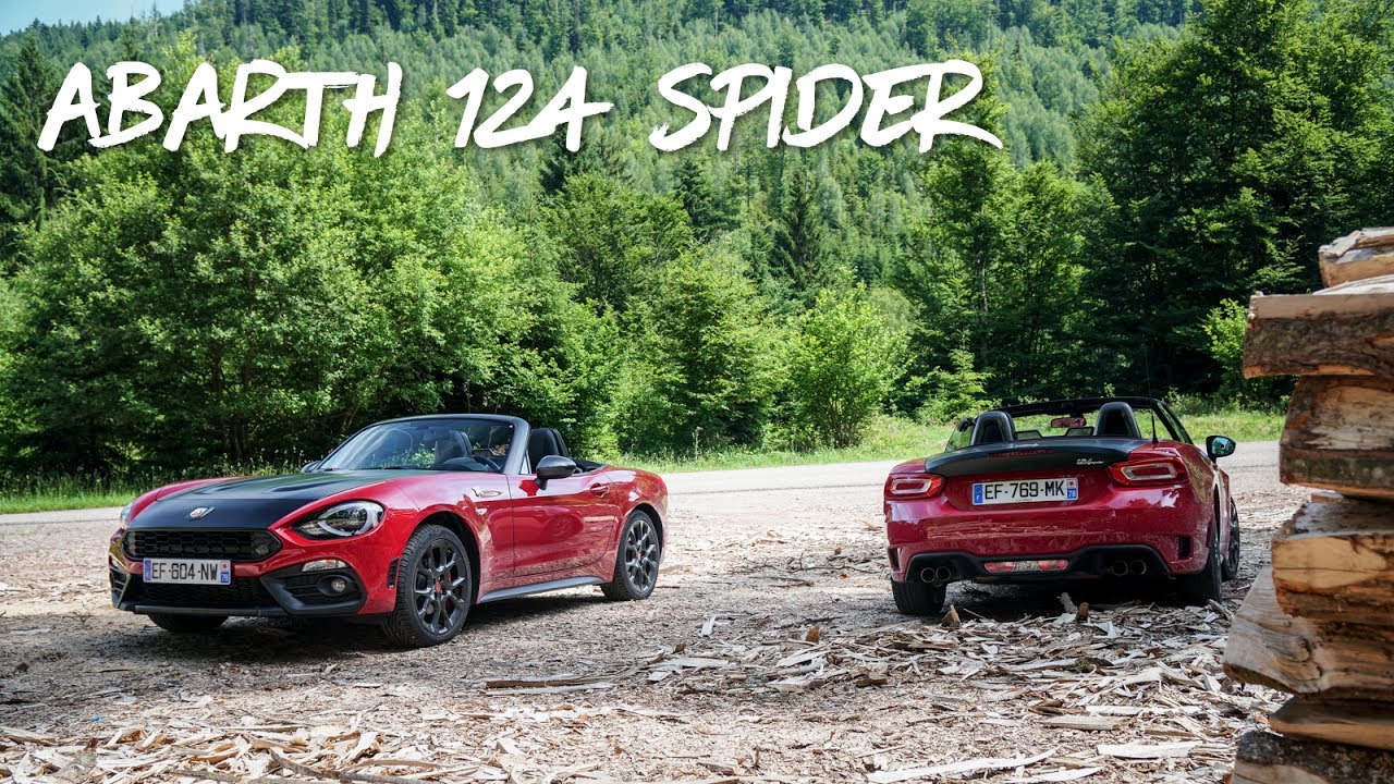 UNE VIRÉE EN ALSACE AVEC L'ABARTH 124 SPIDER