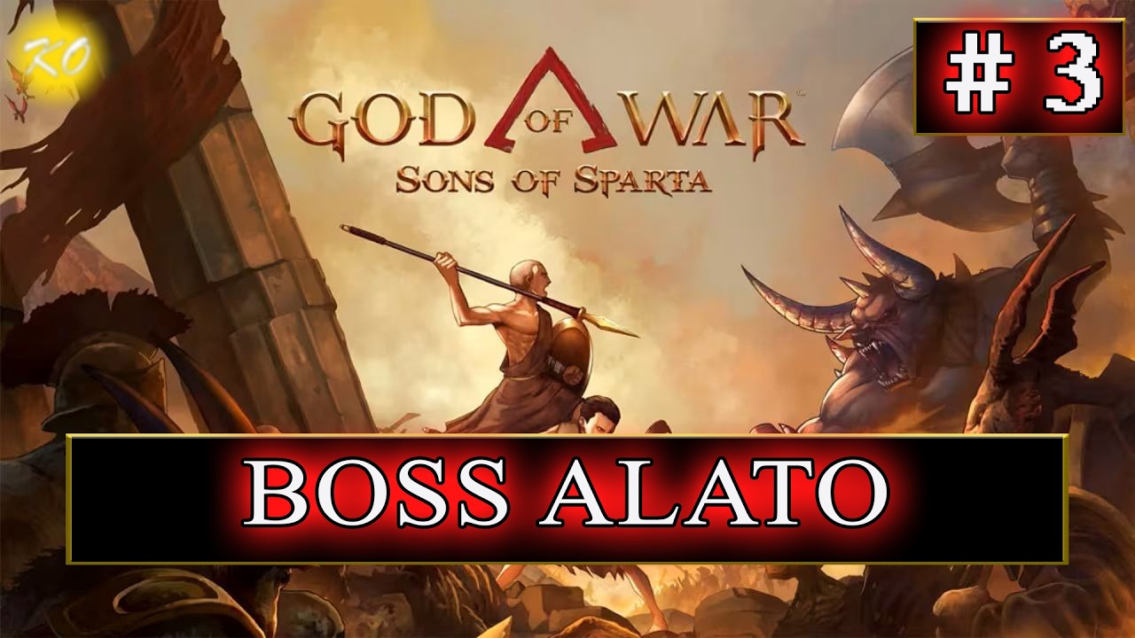 Boss Alato, Minotauri e Potenziamenti! – Verso il 100% | God of War: Sons of Sparta #3